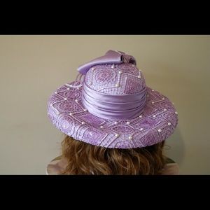 Lavender Derby Hat